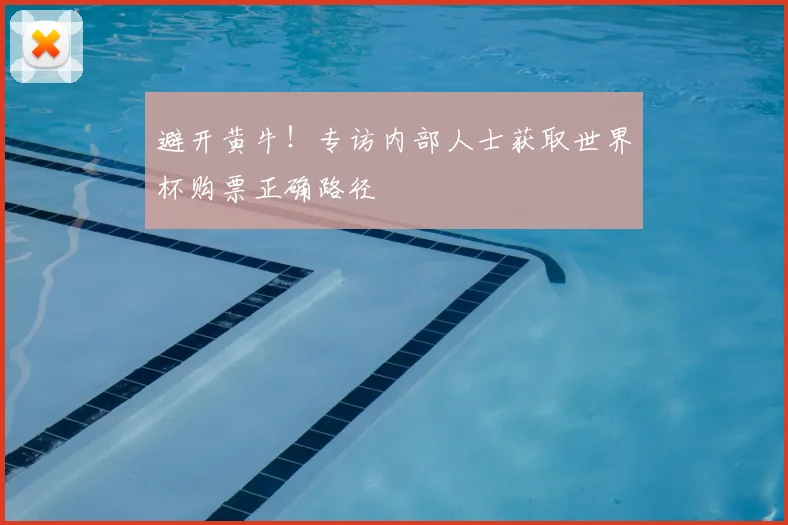 避开黄牛!专访内部人士获取世界杯购票正确路径