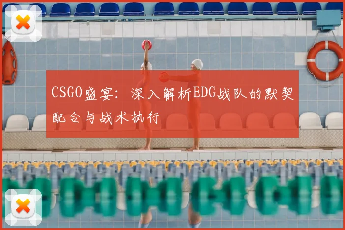 CSGO盛宴:深入解析EDG战队的默契配合与战术执行